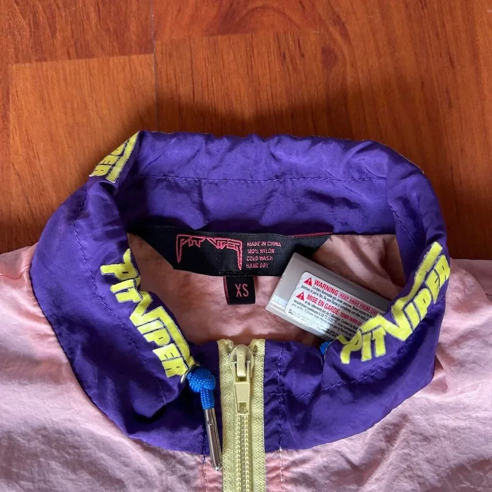 Pit Viper Vintage 80s/90s windbreaker ski snowboard jacket